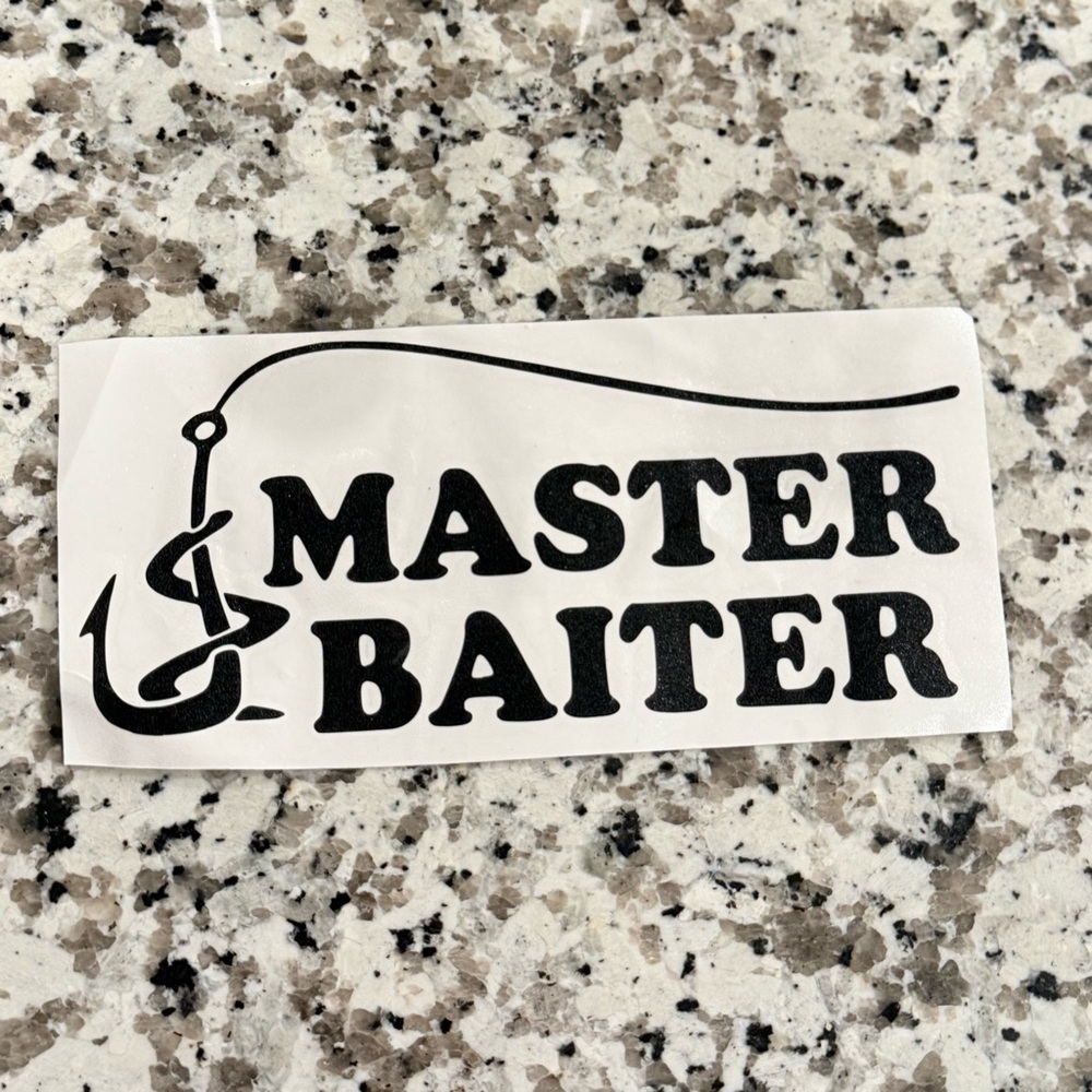 Fishing Humor Decal- New
